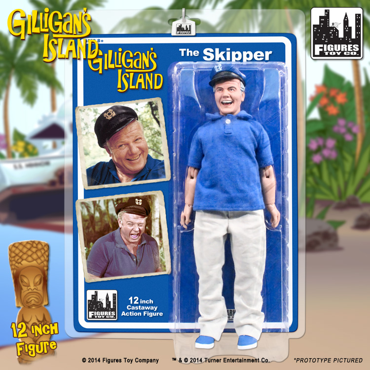 Gilligan's Island 12 Inch Action Figures Series One Skipper